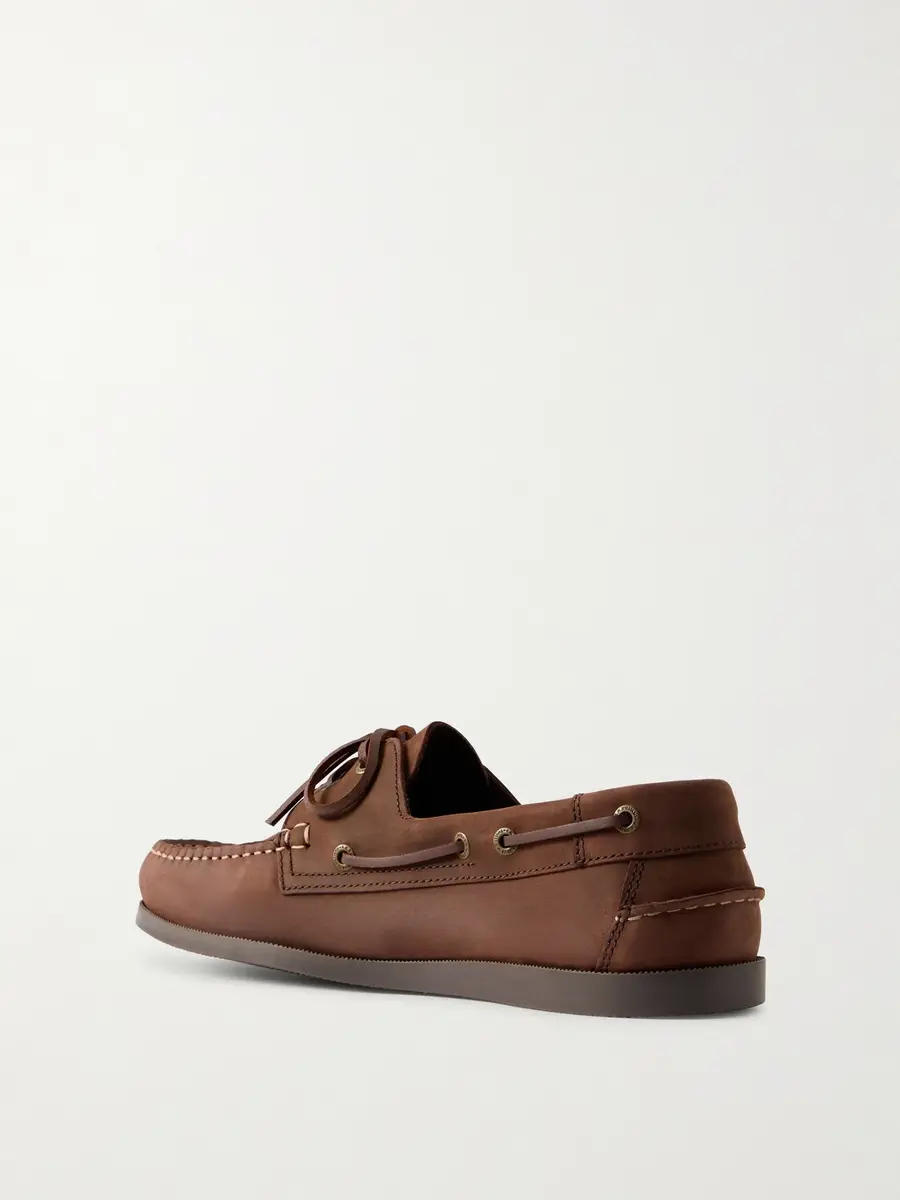R.M. Williams Islet Suede Boat Shoes - Men | Thumbnail 4