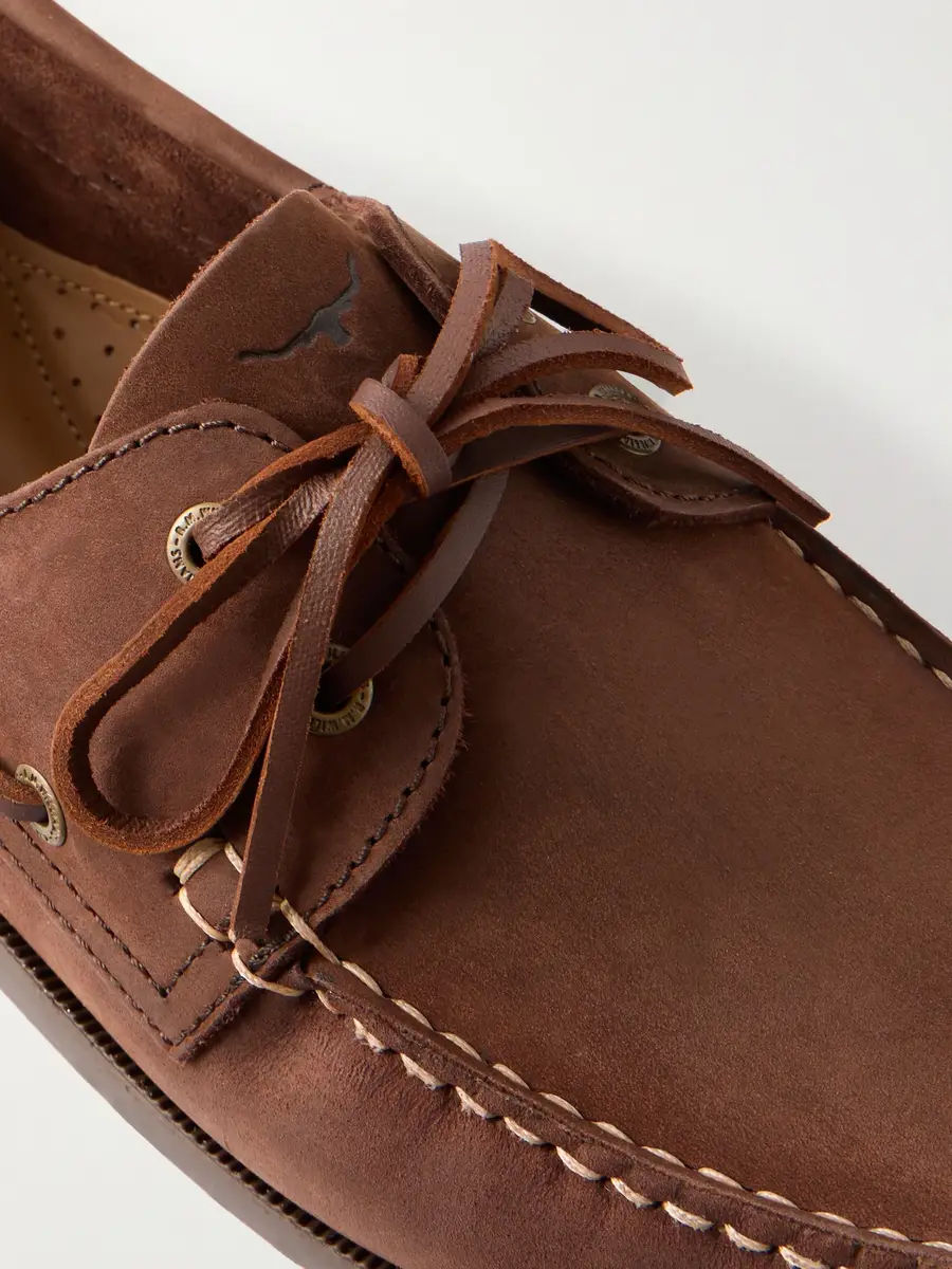 R.M. Williams Islet Suede Boat Shoes - Men | Thumbnail 5