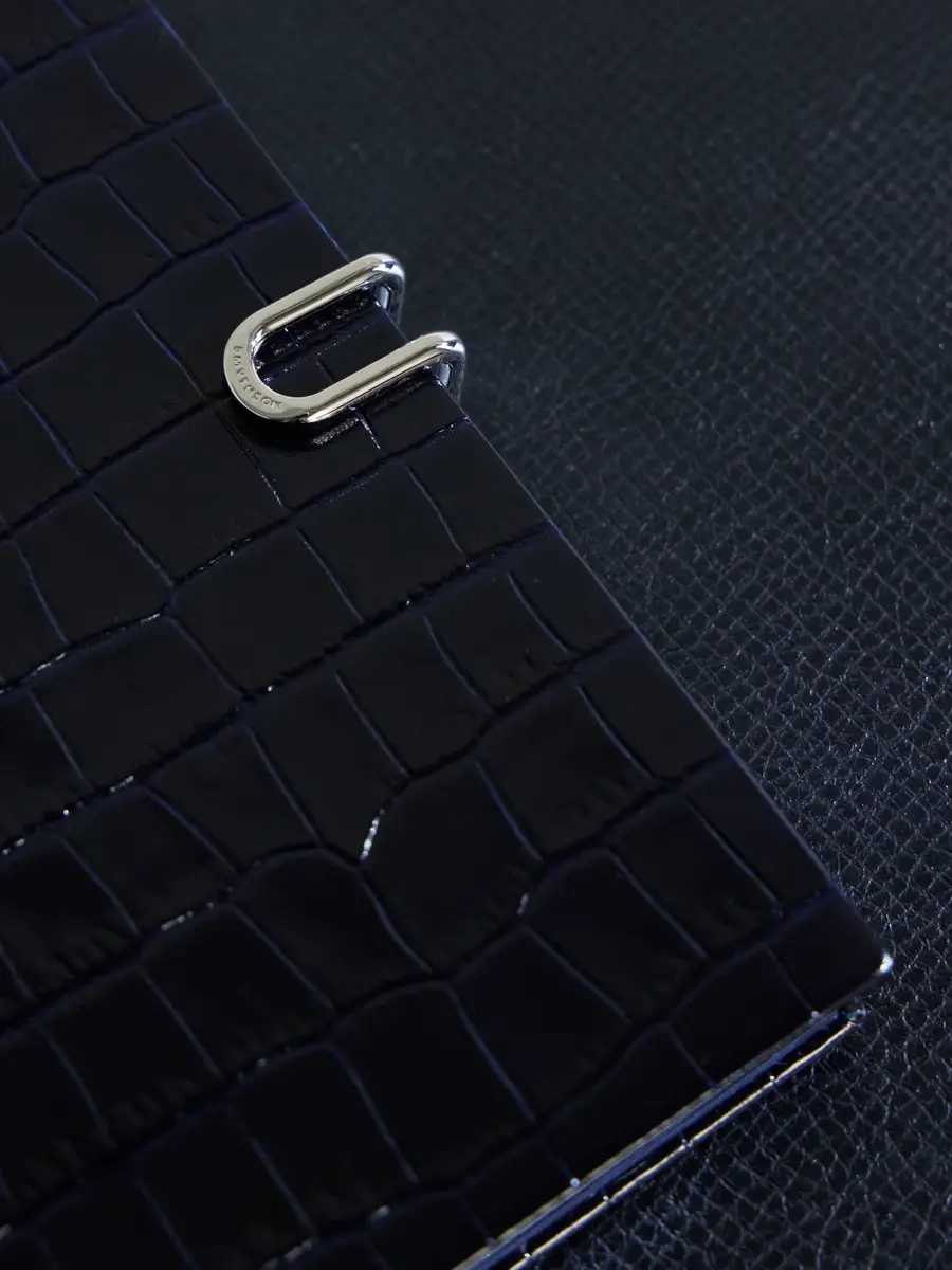 Smythson Soho Croc-Effect Leather Notebook - Men | Thumbnail 3 Smythson Soho Croc-Effect Leather Notebook - Men | Thumbnail 3