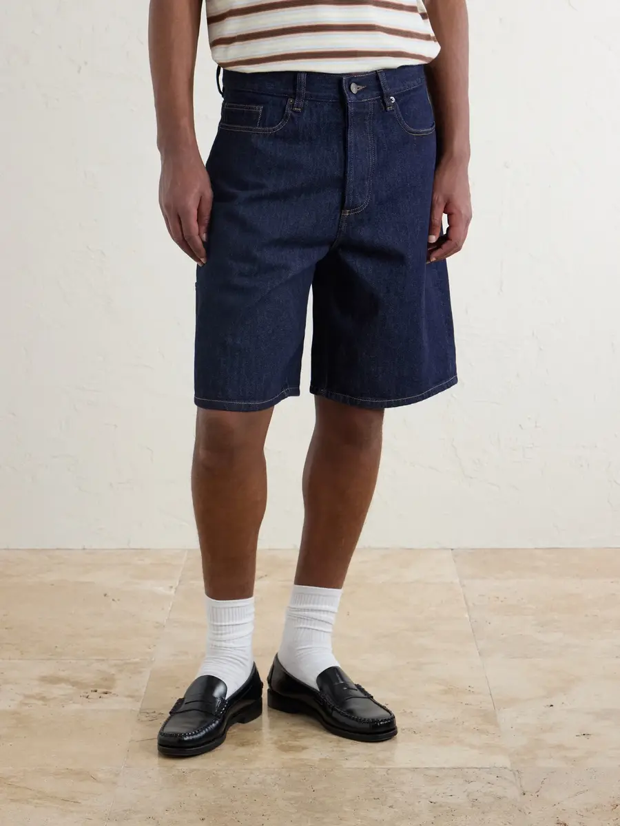Aimé Leon Dore Straight-Leg Denim Shorts - Men | Thumbnail 3 Aimé Leon Dore Straight-Leg Denim Shorts - Men | Thumbnail 3