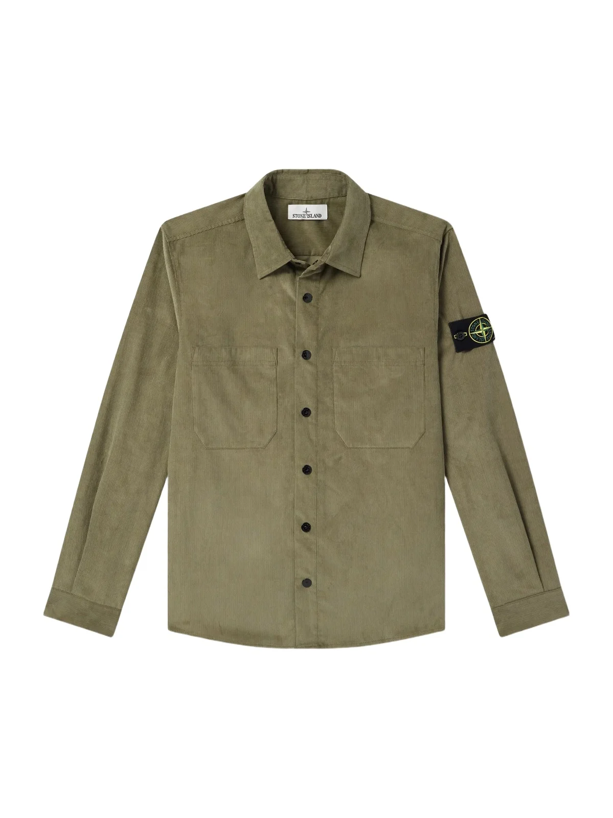 Stone Island Organic Cotton-Corduroy 880 Shirt - Men