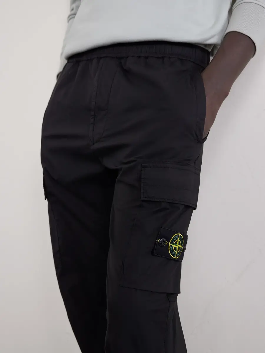 Stone Island Tapered Stretch-Cotton Shell Cargo Trousers - Men | Thumbnail 5 Stone Island Tapered Stretch-Cotton Shell Cargo Trousers - Men | Thumbnail 5