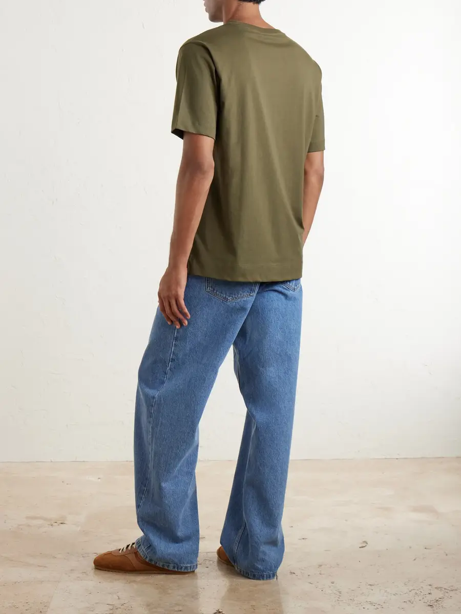 Dries Van Noten Hertz Cotton-Jersey T-Shirt - Men | Thumbnail 4 Dries Van Noten Hertz Cotton-Jersey T-Shirt - Men | Thumbnail 4