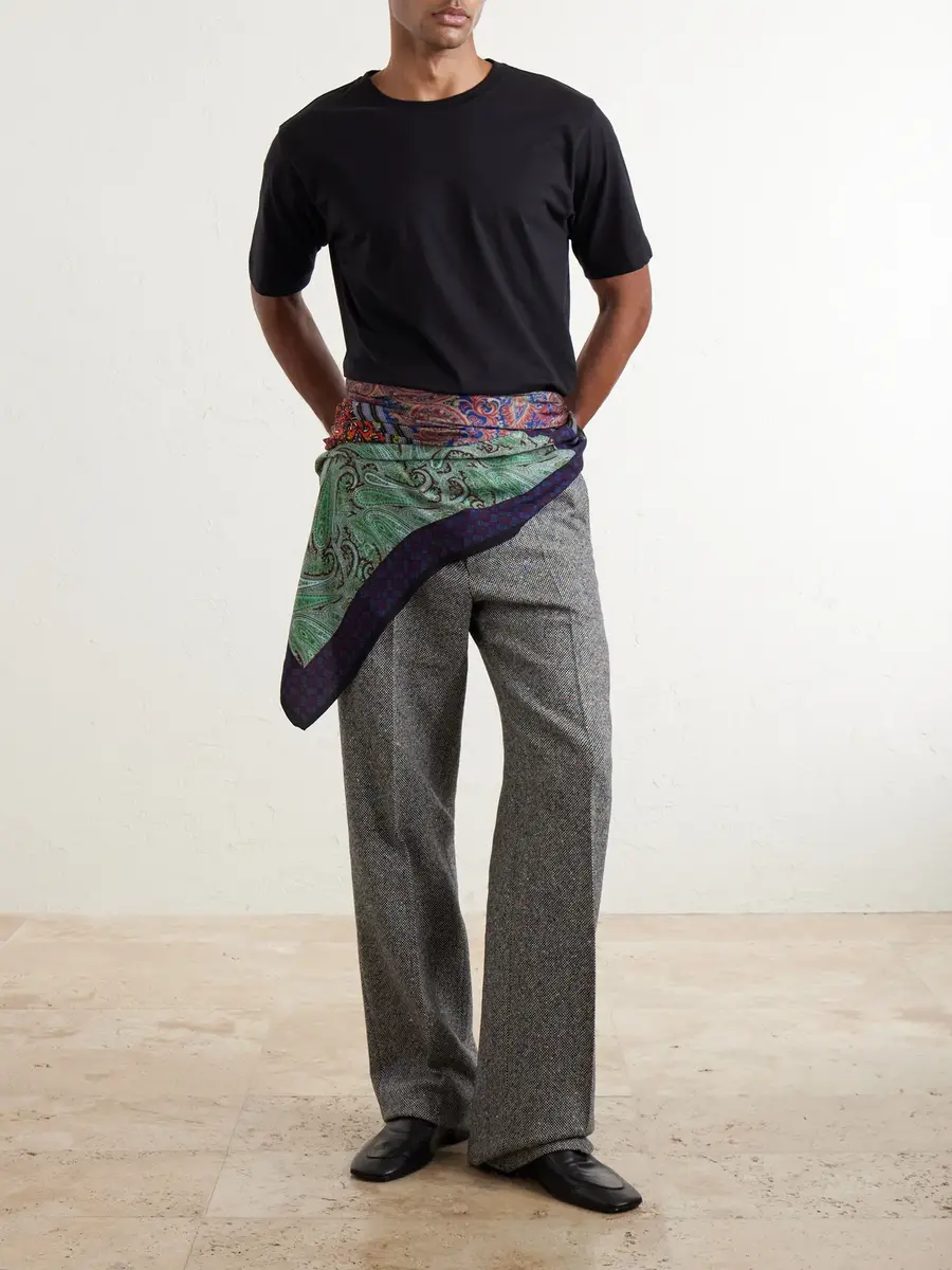 Dries Van Noten Hertz Cotton-Jersey T-Shirt - Men | Thumbnail 2 Dries Van Noten Hertz Cotton-Jersey T-Shirt - Men | Thumbnail 2
