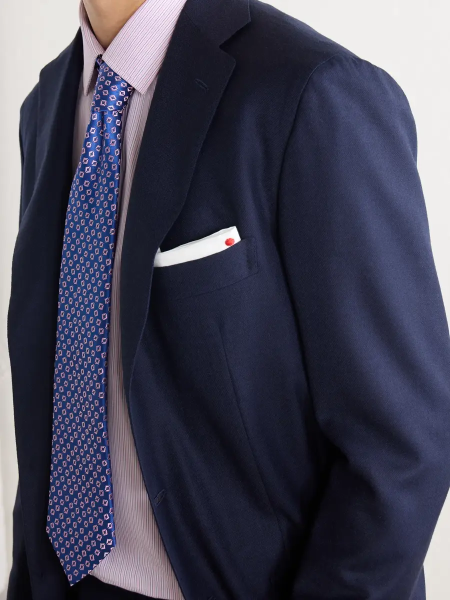 Kiton Virgin Wool Suit Jacket - Men | Thumbnail 5 Kiton Virgin Wool Suit Jacket - Men | Thumbnail 5