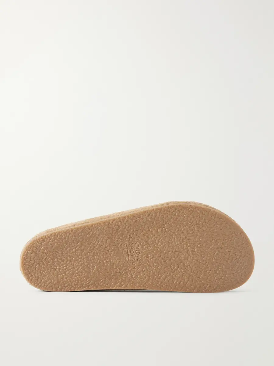 Studio Nicholson Suede Clogs - Men | Thumbnail 3 Studio Nicholson Suede Clogs - Men | Thumbnail 3