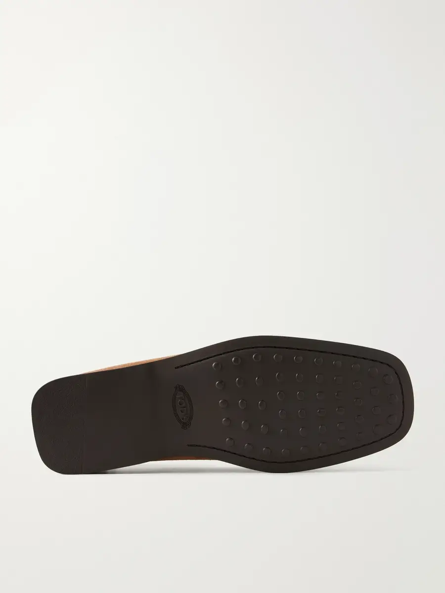 Tod's Gathered Suede Penny Loafers - Men | Thumbnail 3 Tod's Gathered Suede Penny Loafers - Men | Thumbnail 3