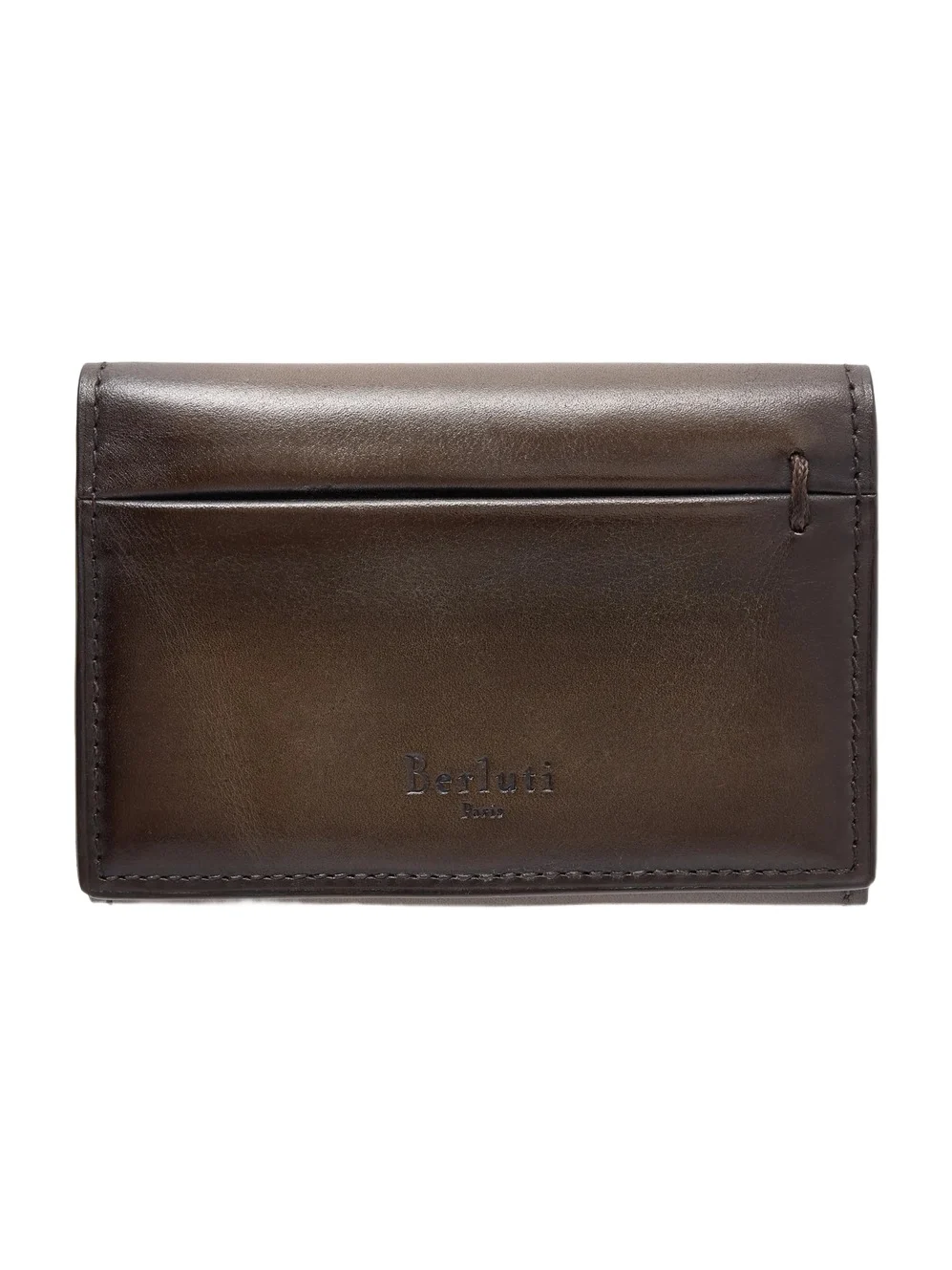 Imbuia Gaspard Venezia Leather Cardholder - Men Imbuia Gaspard Venezia Leather Cardholder - Men