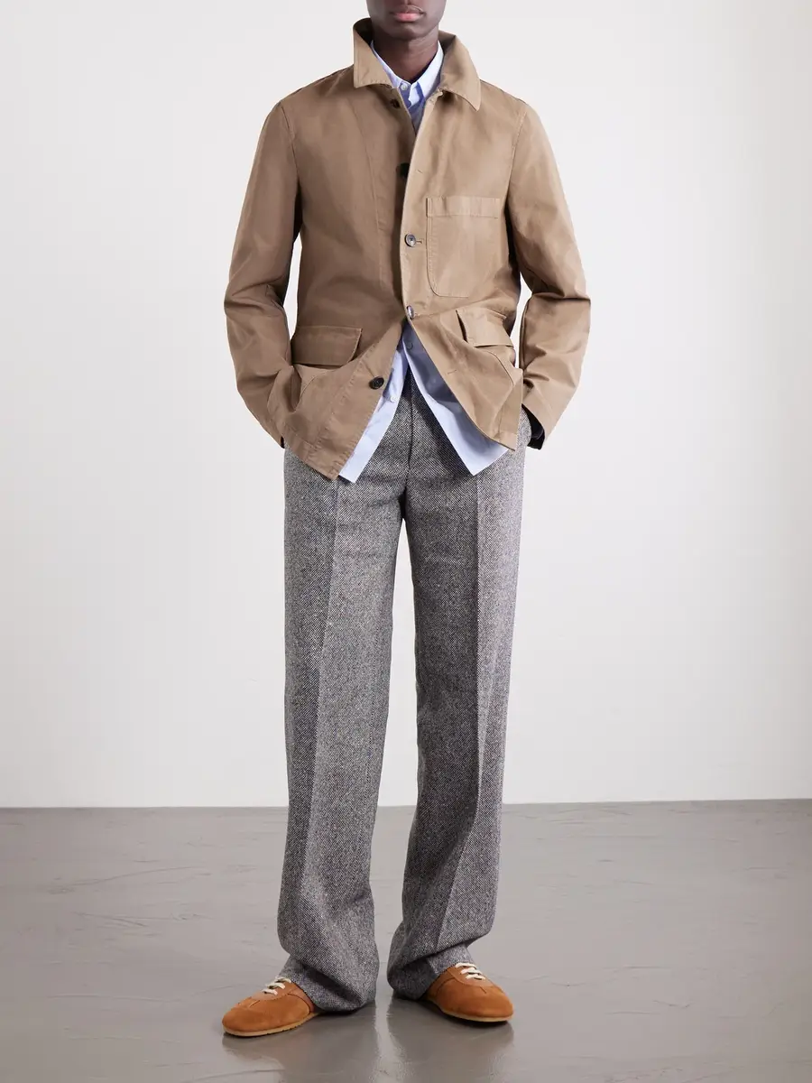Dries Van Noten Braxton Garment-Dyed Cotton Jacket - Men | Thumbnail 2 Dries Van Noten Braxton Garment-Dyed Cotton Jacket - Men | Thumbnail 2
