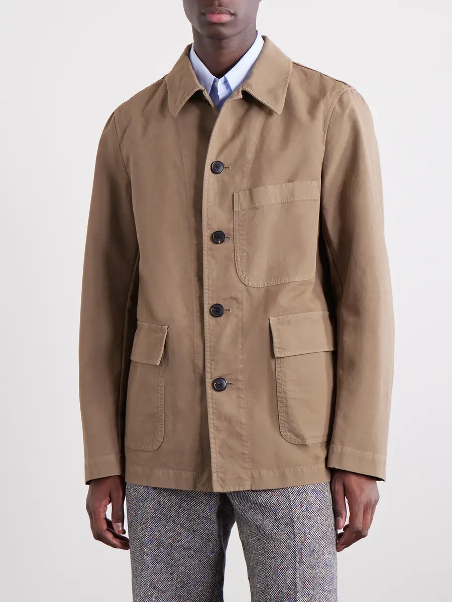 Dries Van Noten Braxton Garment-Dyed Cotton Jacket - Men | Thumbnail 3 Dries Van Noten Braxton Garment-Dyed Cotton Jacket - Men | Thumbnail 3