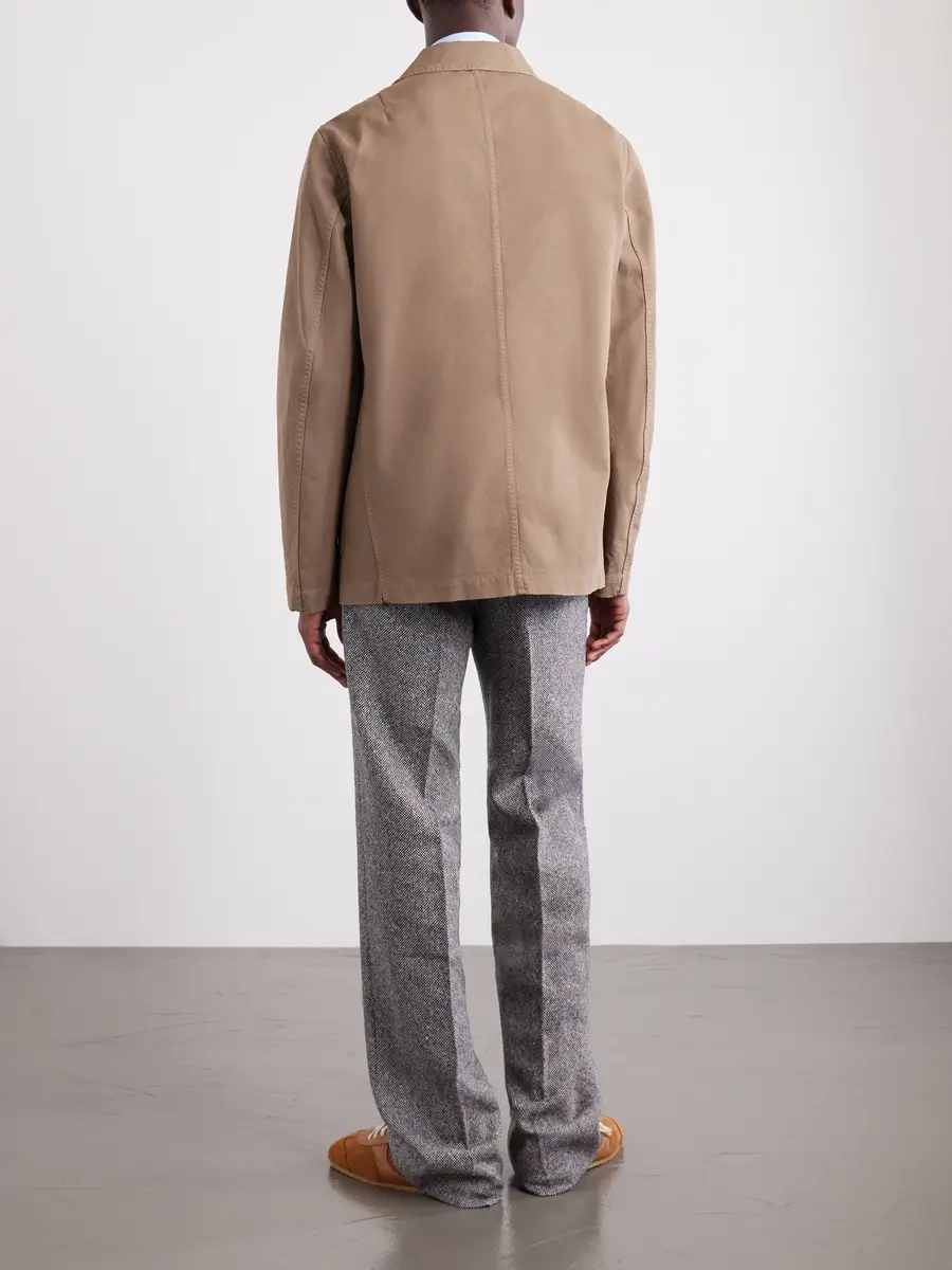 Dries Van Noten Braxton Garment-Dyed Cotton Jacket - Men | Thumbnail 4 Dries Van Noten Braxton Garment-Dyed Cotton Jacket - Men | Thumbnail 4