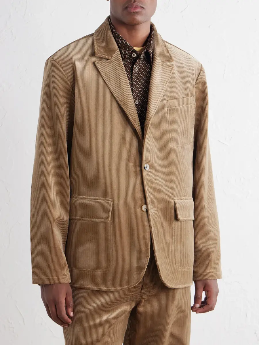 De Bonne Facture Métier Cotton-Corduroy Suit Jacket - Men | Thumbnail 3 De Bonne Facture Métier Cotton-Corduroy Suit Jacket - Men | Thumbnail 3