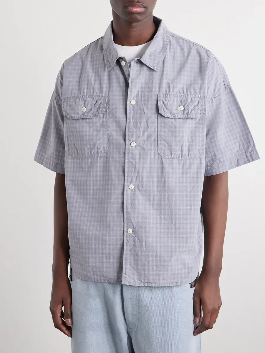 Remi Relief Checked Cotton-Poplin Shirt - Men | Thumbnail 3 Remi Relief Checked Cotton-Poplin Shirt - Men | Thumbnail 3