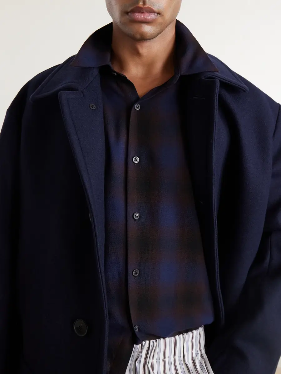 Dries Van Noten Checked Twill Shirt - Men | Thumbnail 5