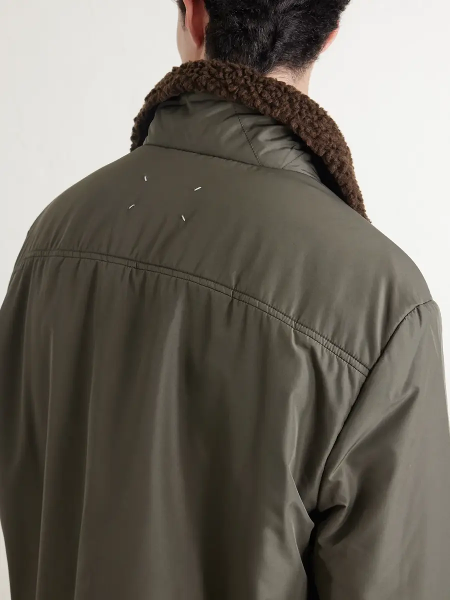 Maison Margiela Hunting Plush-Trimmed Shell Jacket - Men | Thumbnail 5