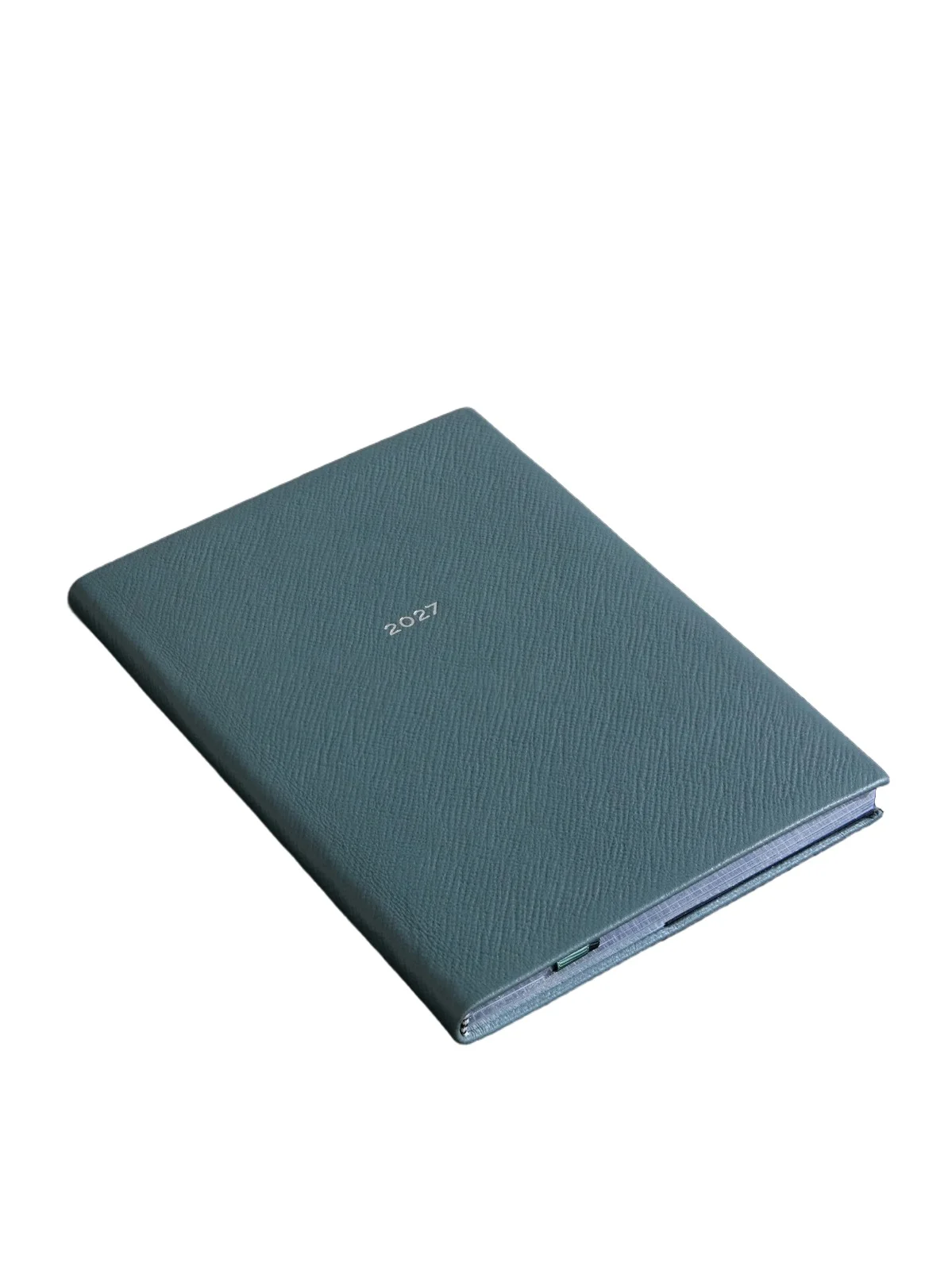 Smythson 2027 Soho Panama Cross-Grain Leather Diary - Men