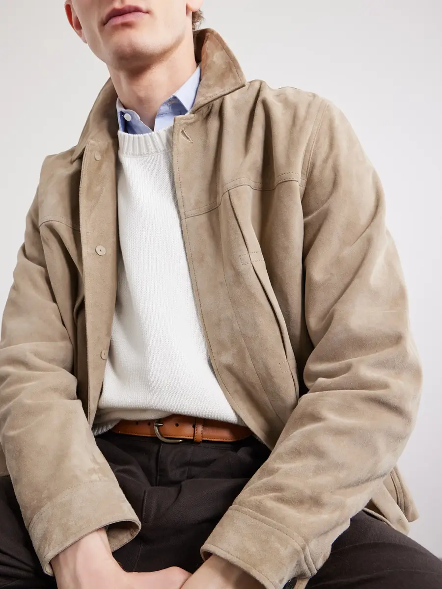 Anderson & Sheppard Cotton Sweater - Men | Thumbnail 5 Anderson & Sheppard Cotton Sweater - Men | Thumbnail 5