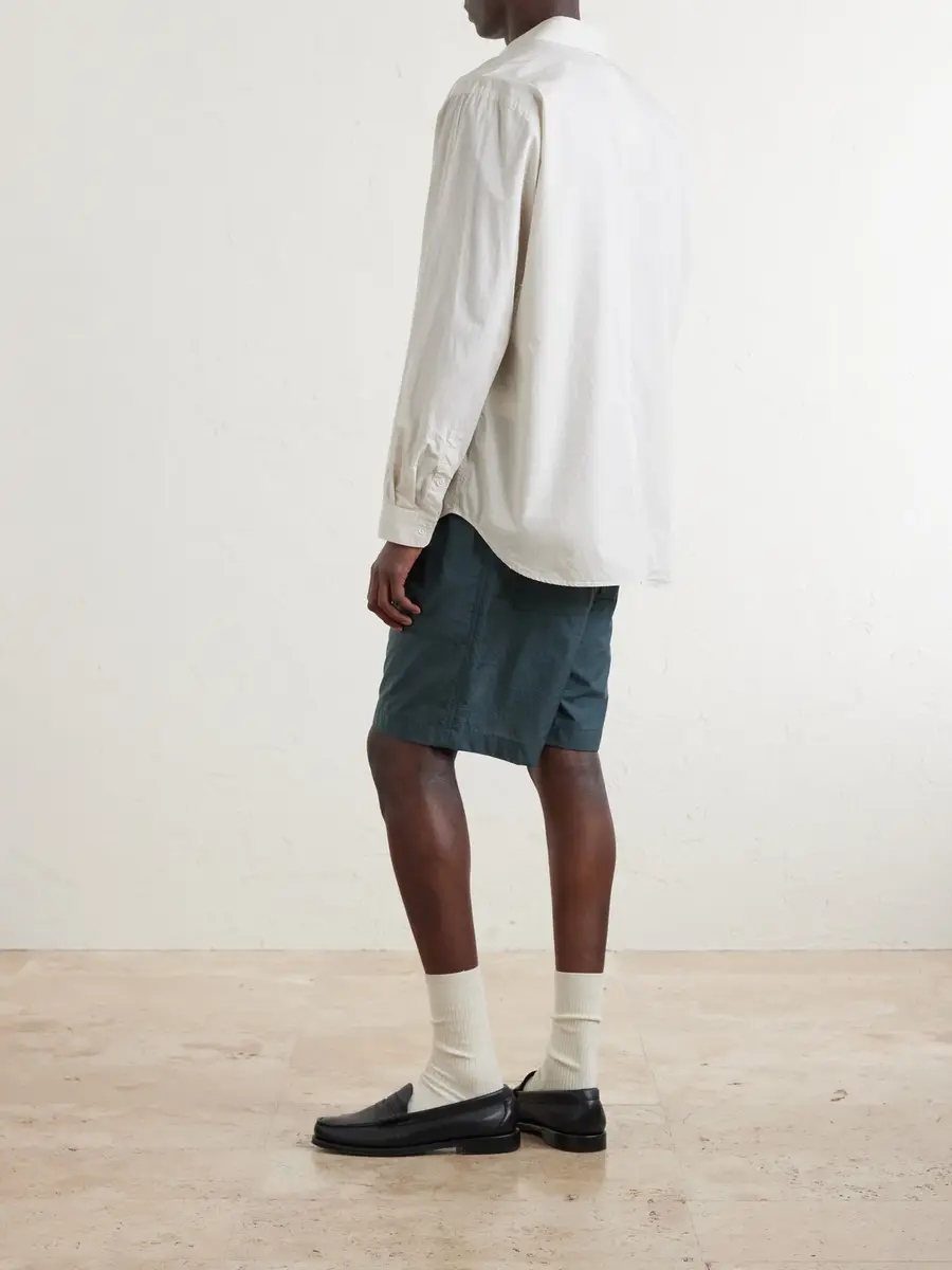 ATON Oversized Cotton-Poplin Shirt - Men | Thumbnail 4 ATON Oversized Cotton-Poplin Shirt - Men | Thumbnail 4