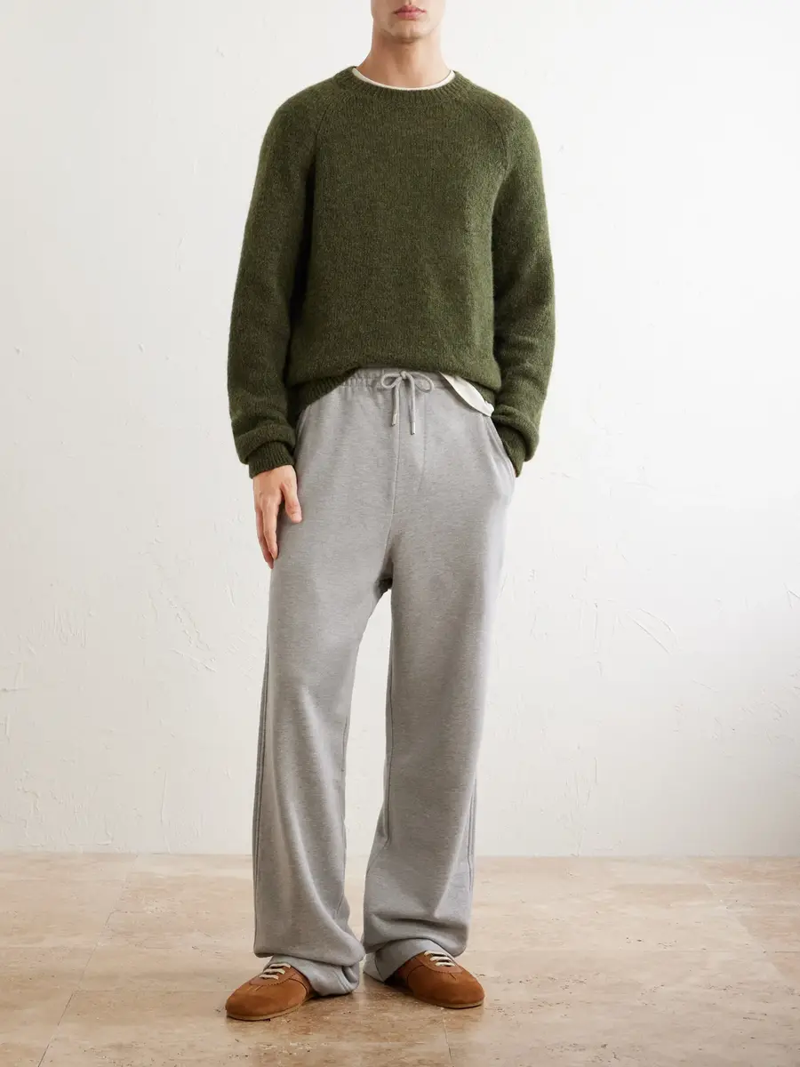 Dries Van Noten Brushed Alpaca-Blend Sweater - Men | Thumbnail 2 Dries Van Noten Brushed Alpaca-Blend Sweater - Men | Thumbnail 2