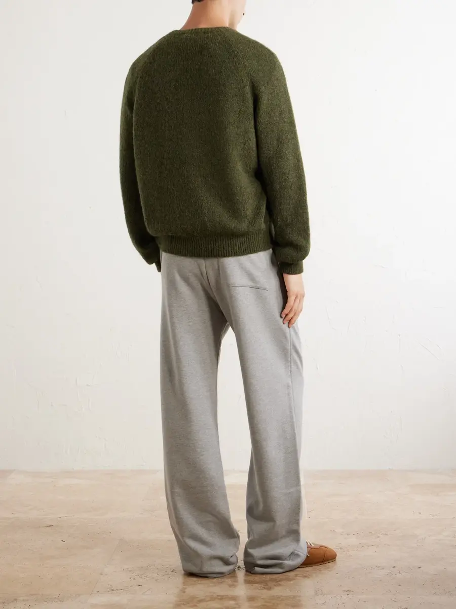 Dries Van Noten Brushed Alpaca-Blend Sweater - Men | Thumbnail 4 Dries Van Noten Brushed Alpaca-Blend Sweater - Men | Thumbnail 4