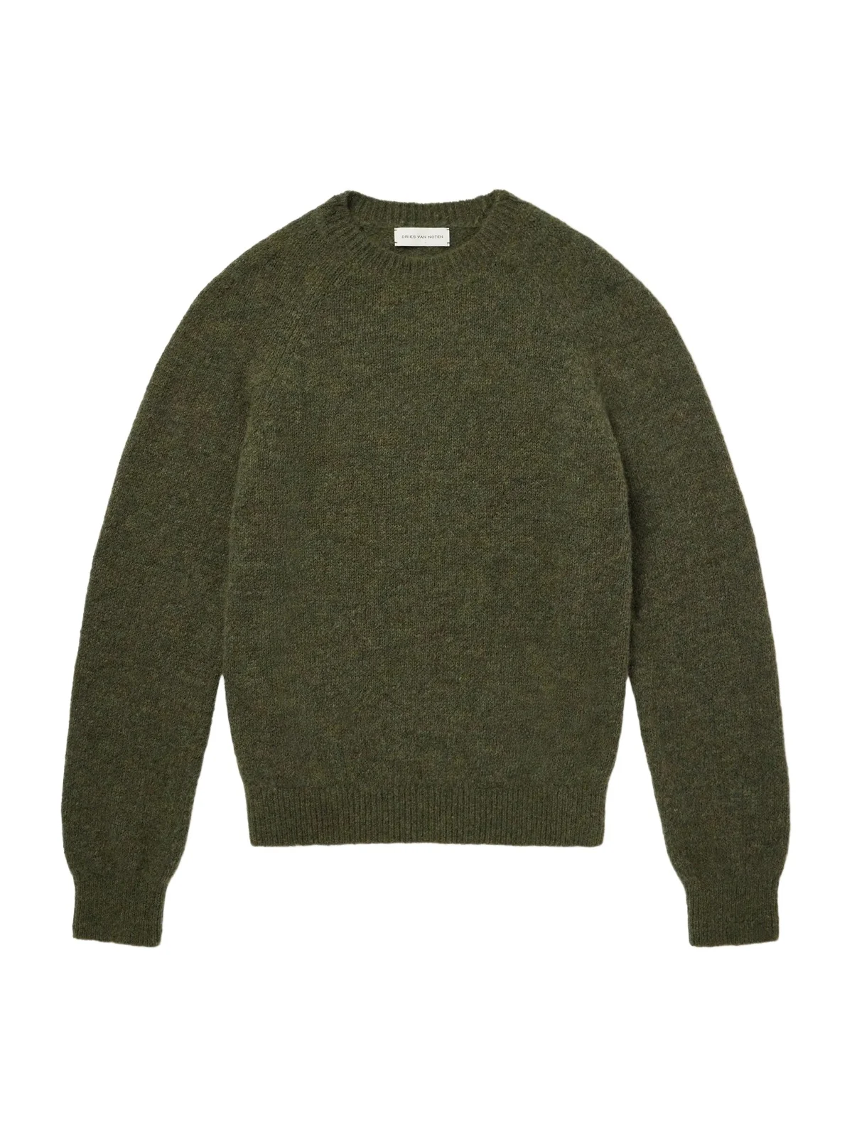 Brushed Alpaca-Blend Sweater - Men Brushed Alpaca-Blend Sweater - Men
