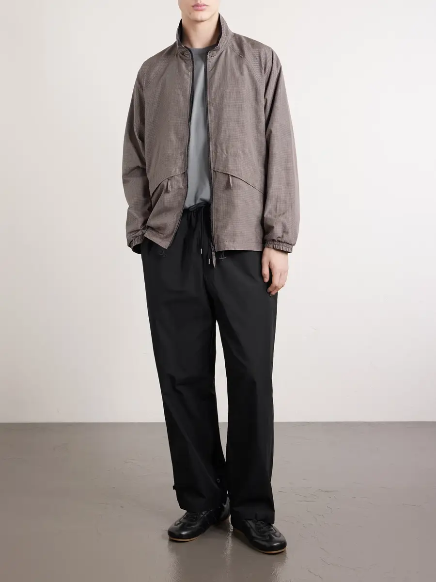 ATON Reversible Checked Silk-Taffeta Jacket - Men | Thumbnail 2 ATON Reversible Checked Silk-Taffeta Jacket - Men | Thumbnail 2
