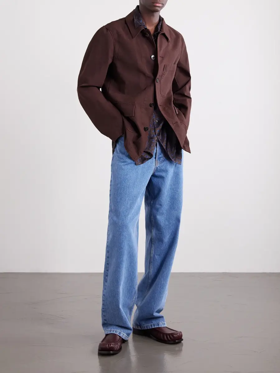 Dries Van Noten Braxton Garment-Dyed Cotton Jacket - Men | Thumbnail 2 Dries Van Noten Braxton Garment-Dyed Cotton Jacket - Men | Thumbnail 2
