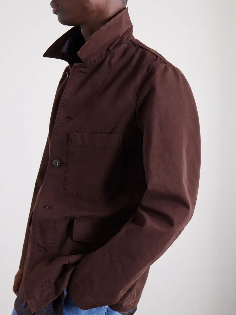 Dries Van Noten Braxton Garment-Dyed Cotton Jacket - Men | Thumbnail 5 Dries Van Noten Braxton Garment-Dyed Cotton Jacket - Men | Thumbnail 5