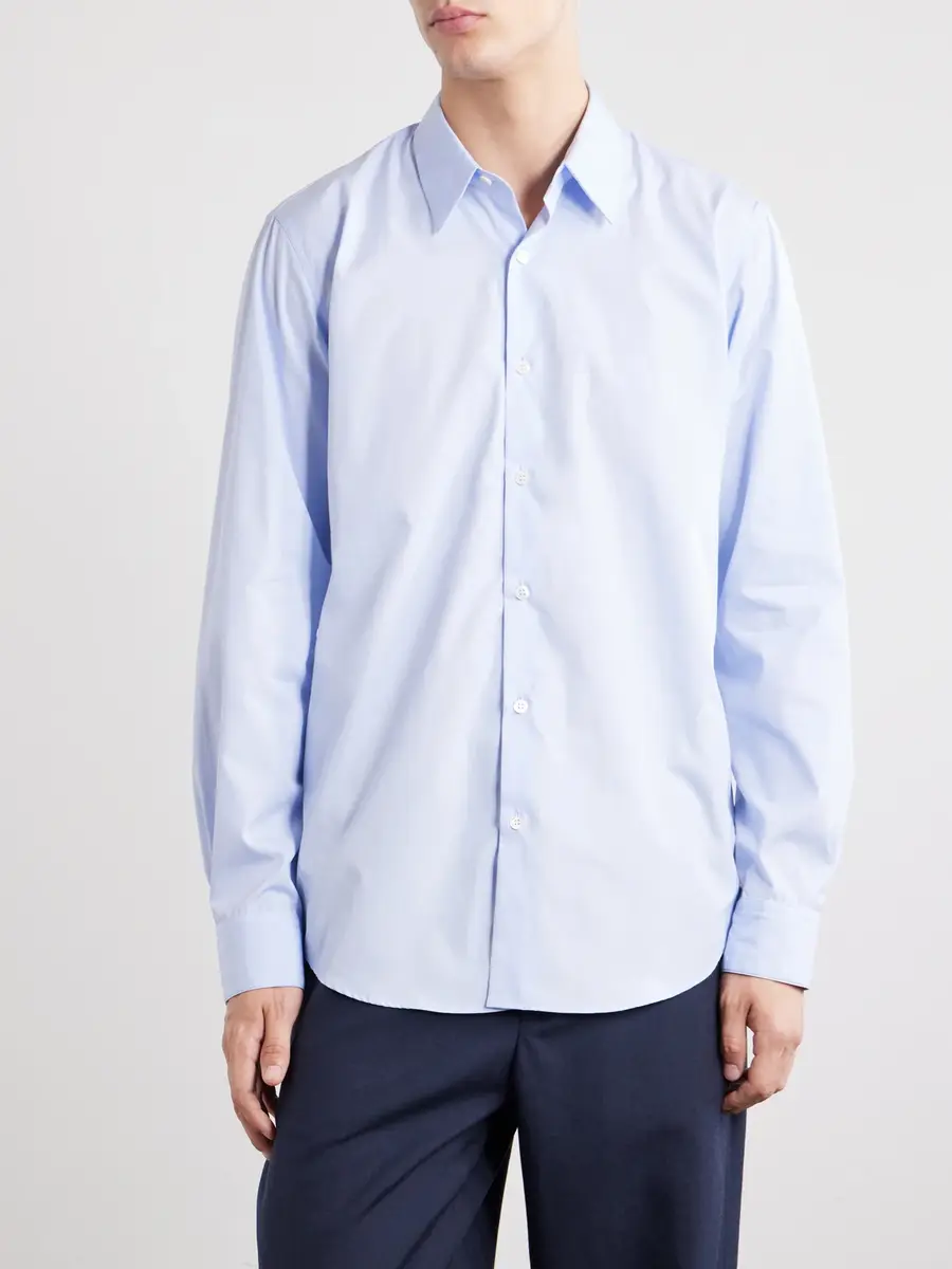 Dries Van Noten Curles Cotton-Poplin Shirt - Men | Thumbnail 3 Dries Van Noten Curles Cotton-Poplin Shirt - Men | Thumbnail 3