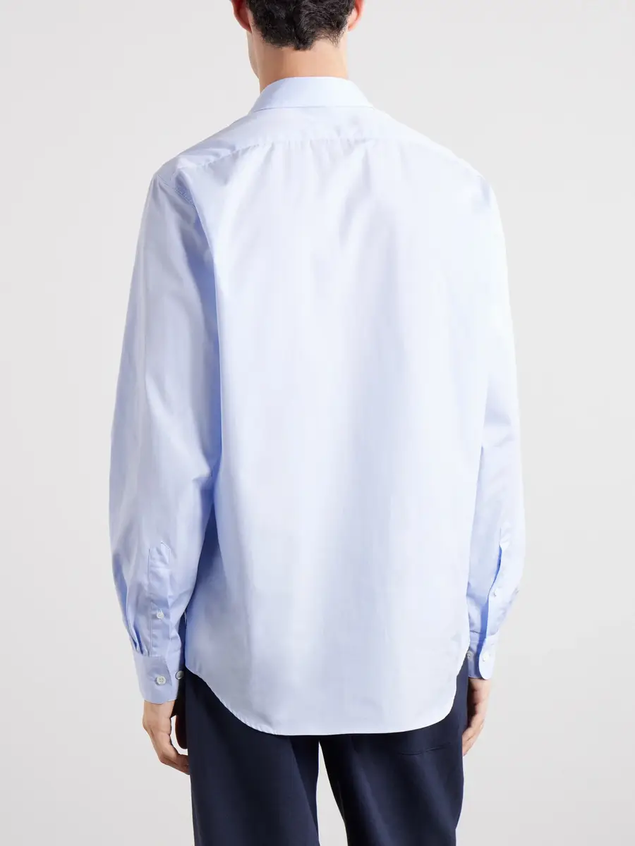 Dries Van Noten Curles Cotton-Poplin Shirt - Men | Thumbnail 4 Dries Van Noten Curles Cotton-Poplin Shirt - Men | Thumbnail 4