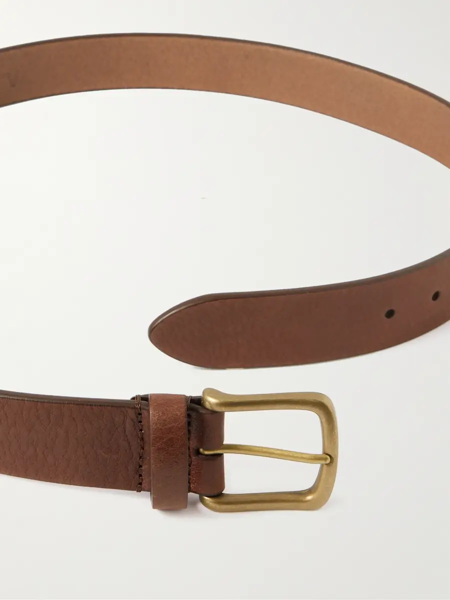 Anderson's 3.5cm Full-Grain Leather Belt - Men | Thumbnail 3 Anderson's 3.5cm Full-Grain Leather Belt - Men | Thumbnail 3