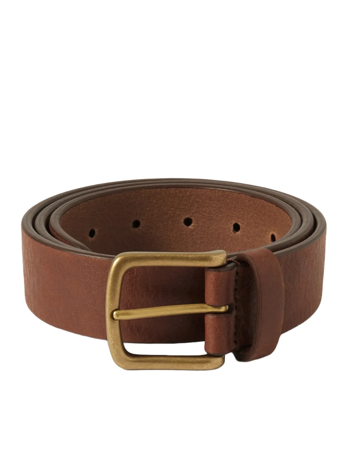 3.5cm Full-Grain Leather Belt - Men