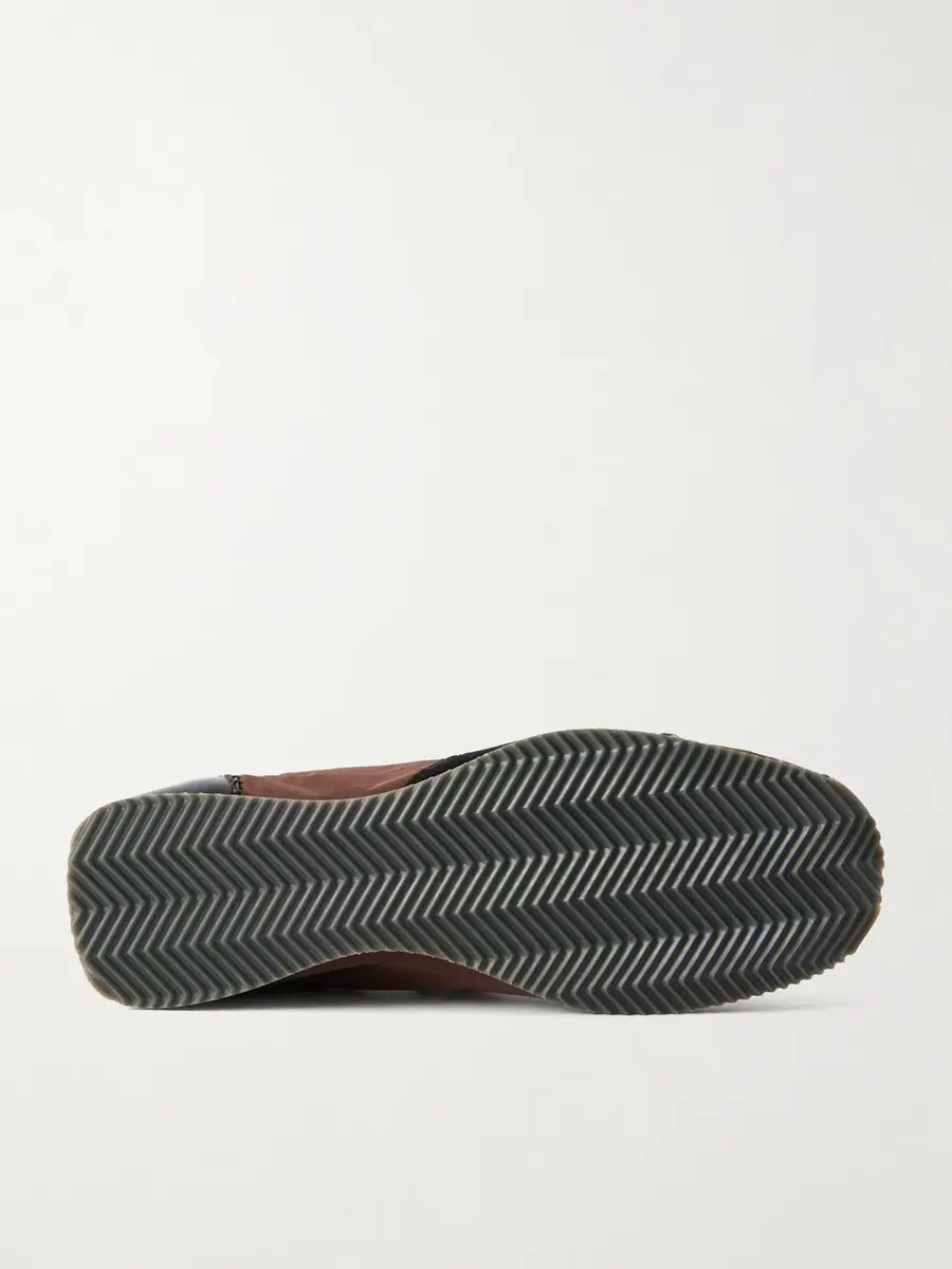 Wales Bonner Paris Trainer Leather-trimmed Shell Sneakers - Men | Thumbnail 3 Wales Bonner Paris Trainer Leather-trimmed Shell Sneakers - Men | Thumbnail 3