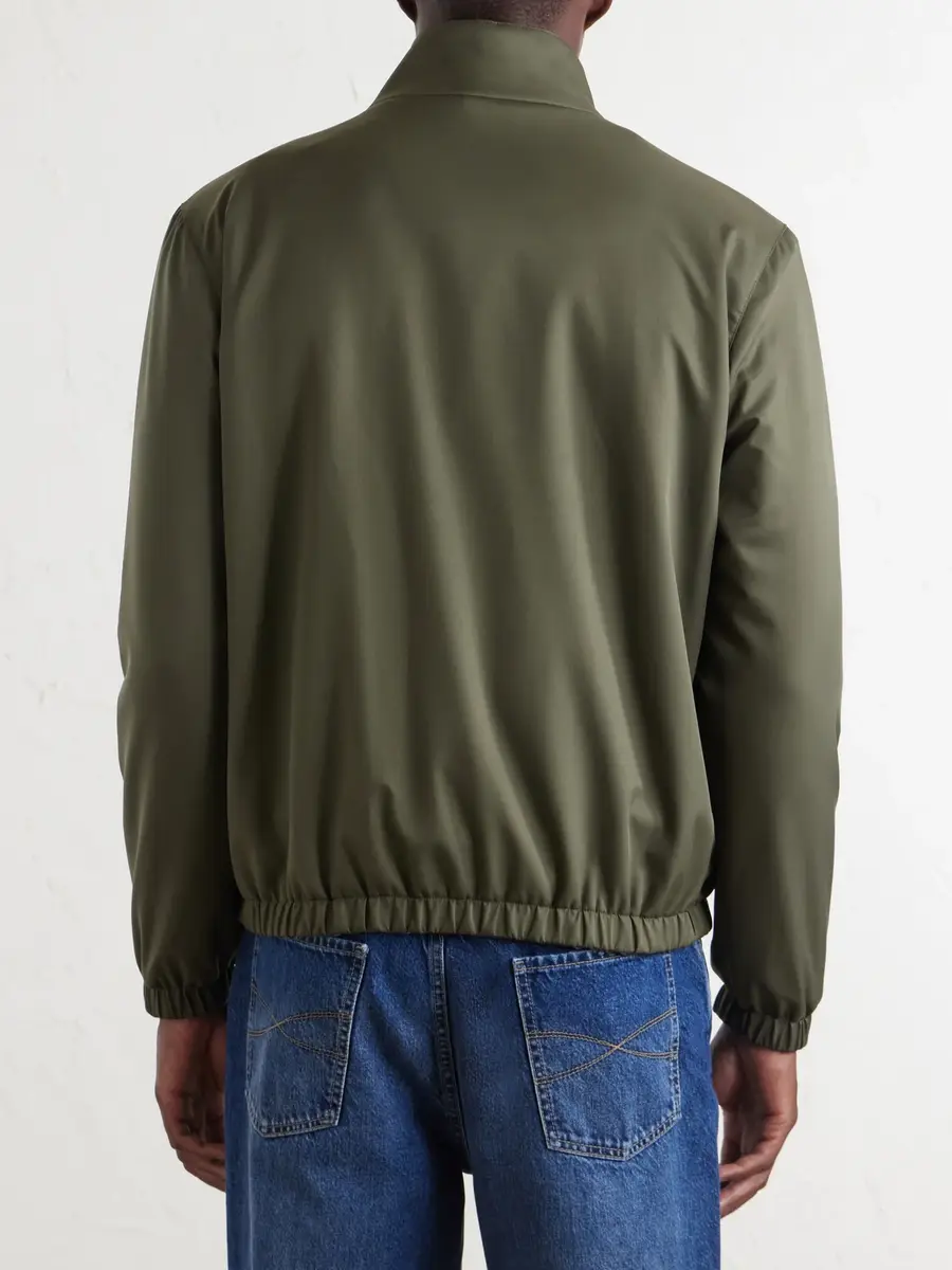 Kiton Reversible Shell Bomber Jacket - Men | Thumbnail 4 Kiton Reversible Shell Bomber Jacket - Men | Thumbnail 4