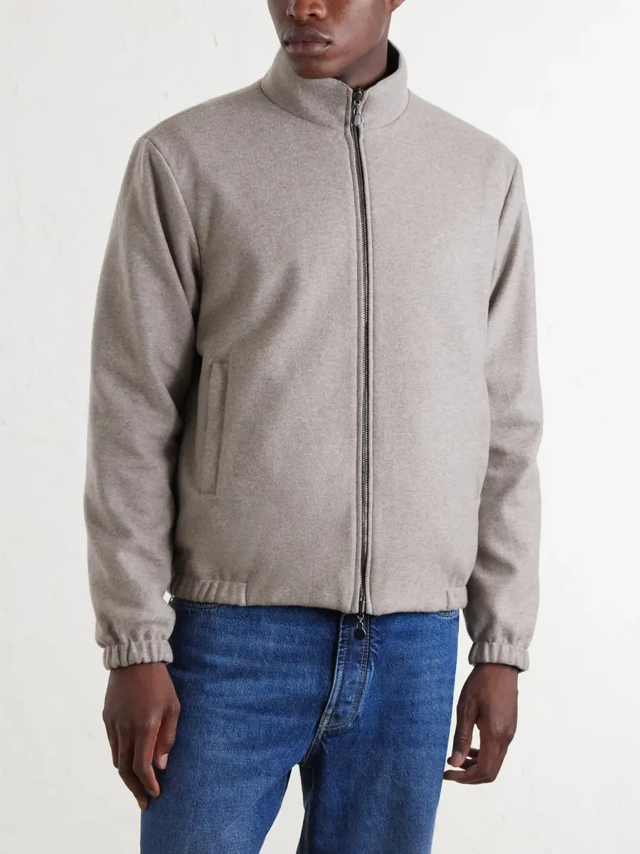 Kiton Reversible Shell Bomber Jacket - Men | Thumbnail 6 Kiton Reversible Shell Bomber Jacket - Men | Thumbnail 6