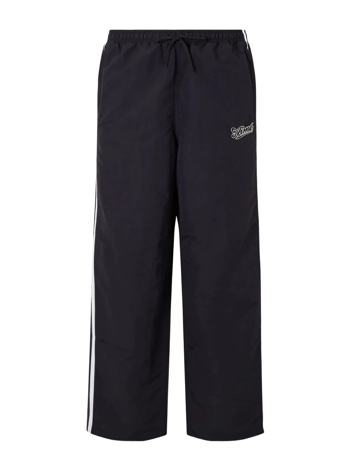 Straight-Leg Logo-Embroidered Striped Shell Sweatpants - Men