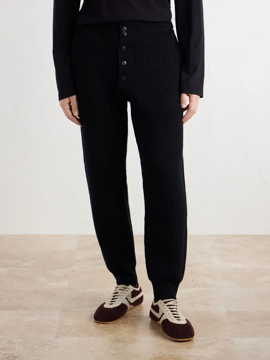 Dries Van Noten Meru Tapered Ribbed Wool Sweatpants - Men | Thumbnail 3 Dries Van Noten Meru Tapered Ribbed Wool Sweatpants - Men | Thumbnail 3