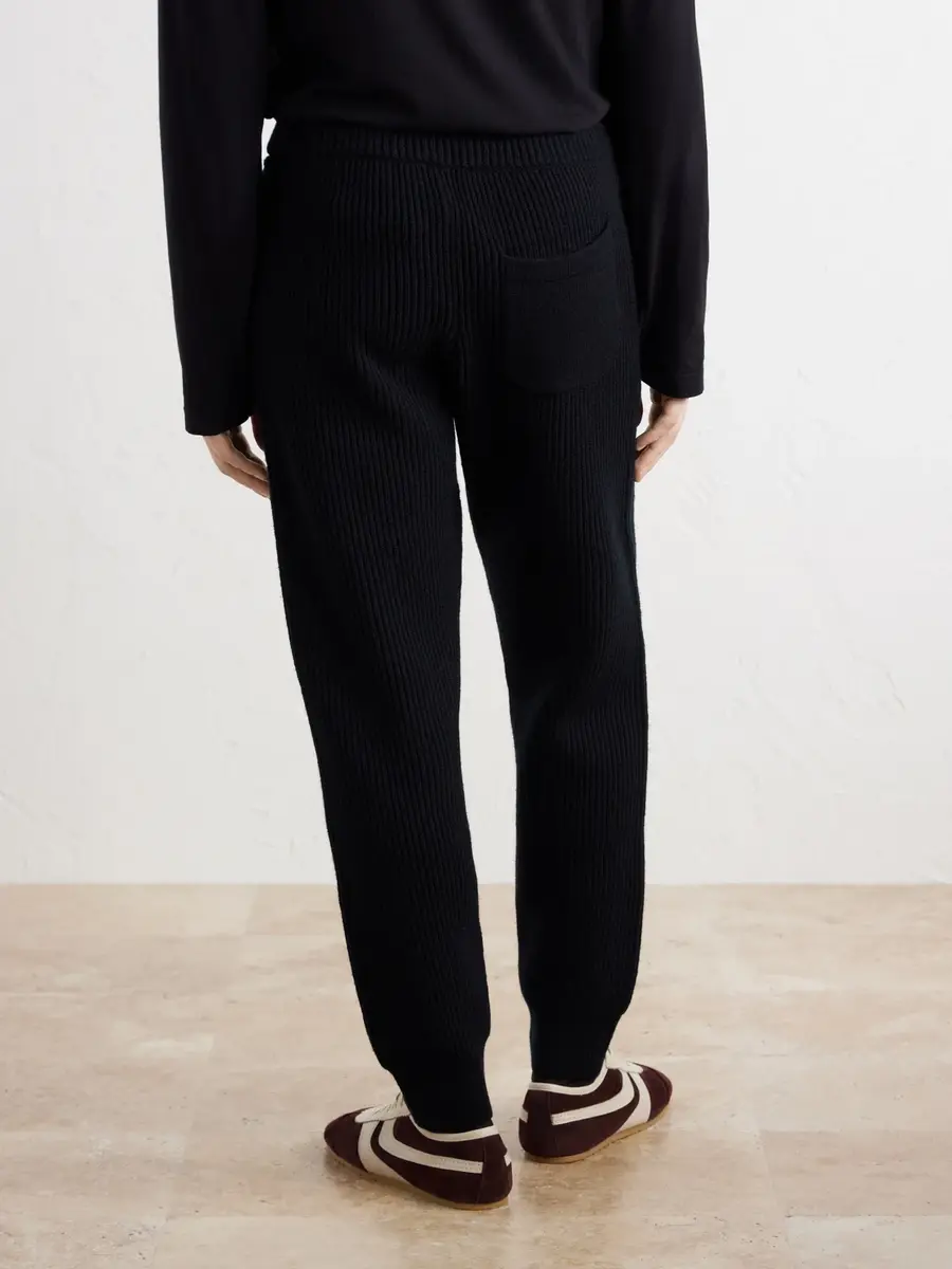 Dries Van Noten Meru Tapered Ribbed Wool Sweatpants - Men | Thumbnail 4 Dries Van Noten Meru Tapered Ribbed Wool Sweatpants - Men | Thumbnail 4