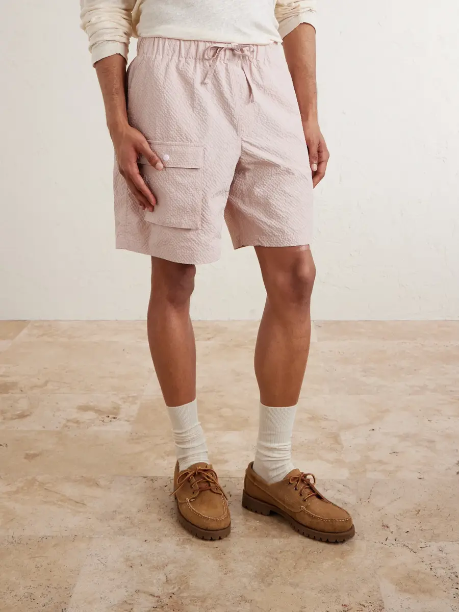 FrizmWORKS Straight-Leg Seersucker Shorts - Men | Thumbnail 3 FrizmWORKS Straight-Leg Seersucker Shorts - Men | Thumbnail 3