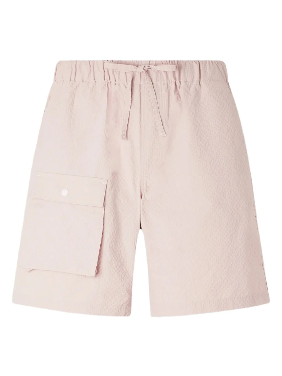 FrizmWORKS Straight-Leg Seersucker Shorts - Men