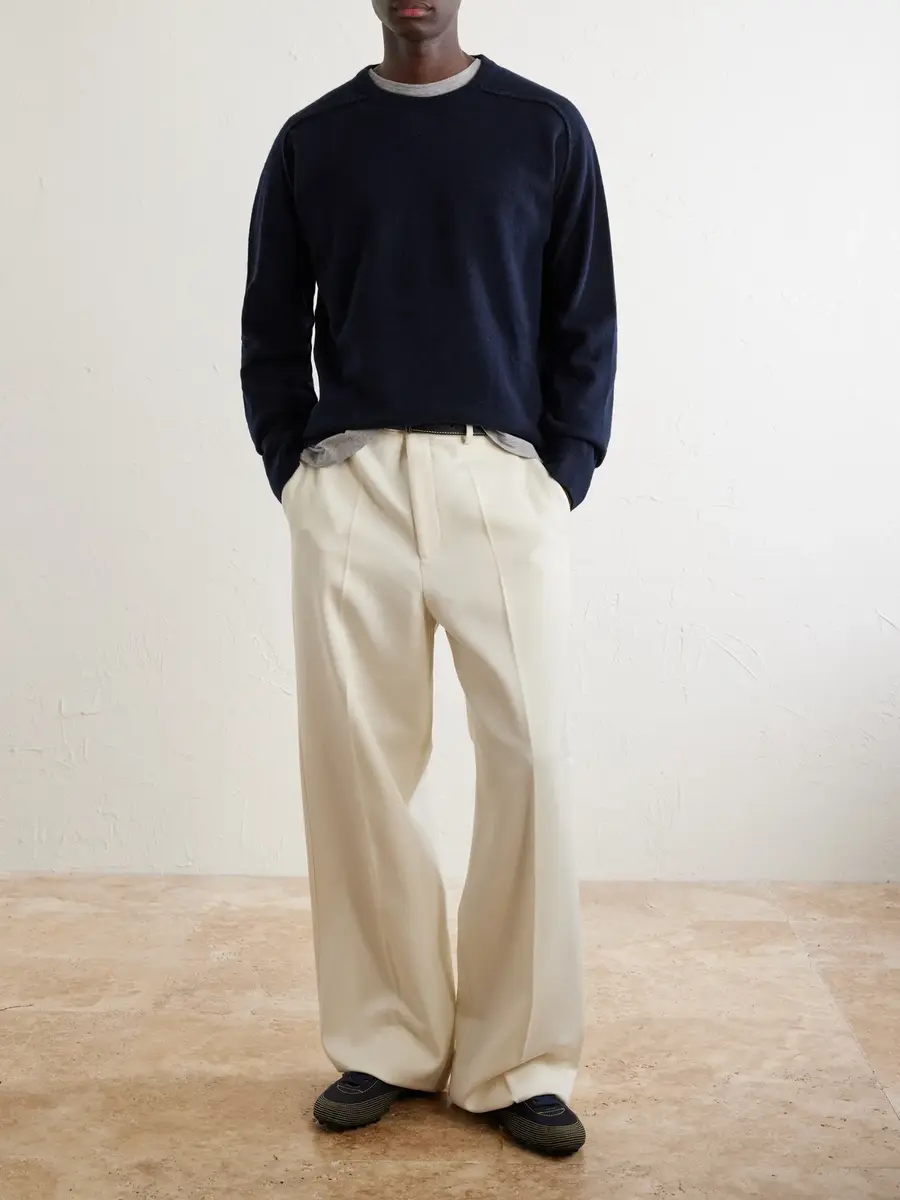Maison Margiela Knitted Wool Sweater - Men | Thumbnail 2 Maison Margiela Knitted Wool Sweater - Men | Thumbnail 2