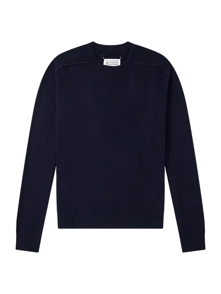 Maison Margiela Knitted Wool Sweater - Men