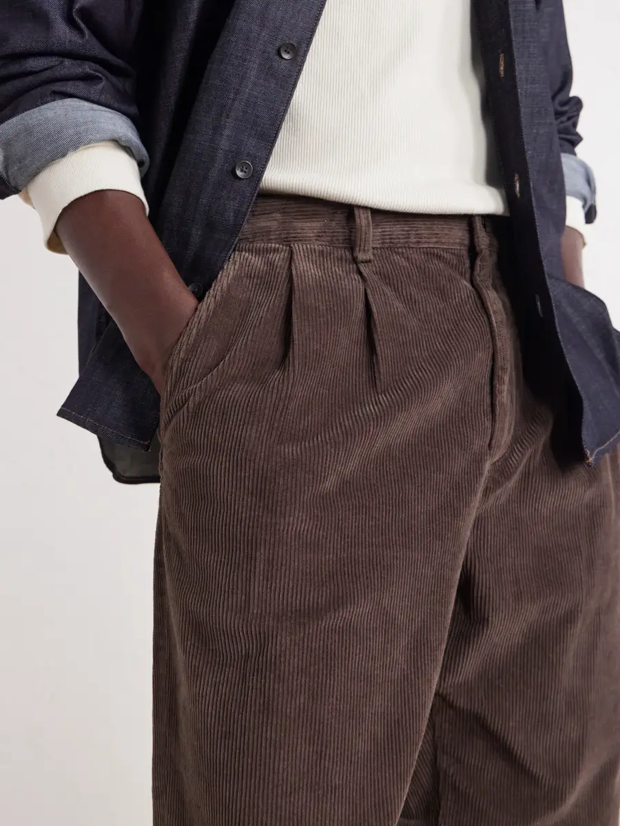 rag & bone Wide-Leg Pleated Cotton-Blend Corduroy Trousers - Men | Thumbnail 5 rag & bone Wide-Leg Pleated Cotton-Blend Corduroy Trousers - Men | Thumbnail 5