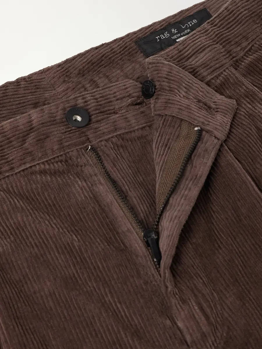 rag & bone Wide-Leg Pleated Cotton-Blend Corduroy Trousers - Men | Thumbnail 6 rag & bone Wide-Leg Pleated Cotton-Blend Corduroy Trousers - Men | Thumbnail 6
