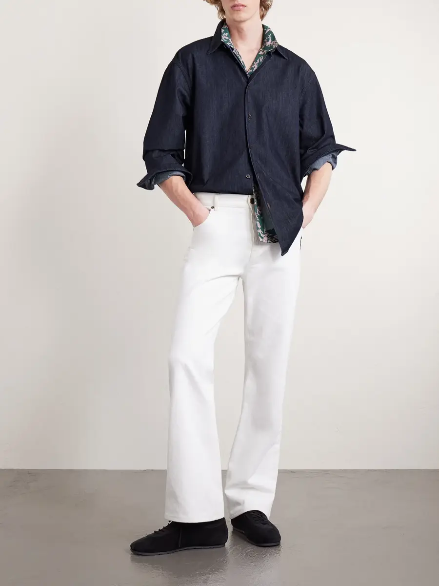 Dries Van Noten Denim Shirt - Men | Thumbnail 2 Dries Van Noten Denim Shirt - Men | Thumbnail 2