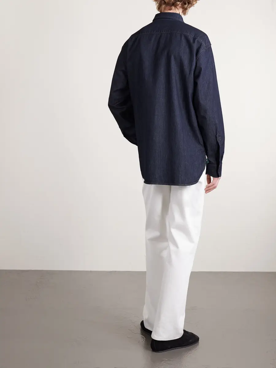 Dries Van Noten Denim Shirt - Men | Thumbnail 4 Dries Van Noten Denim Shirt - Men | Thumbnail 4