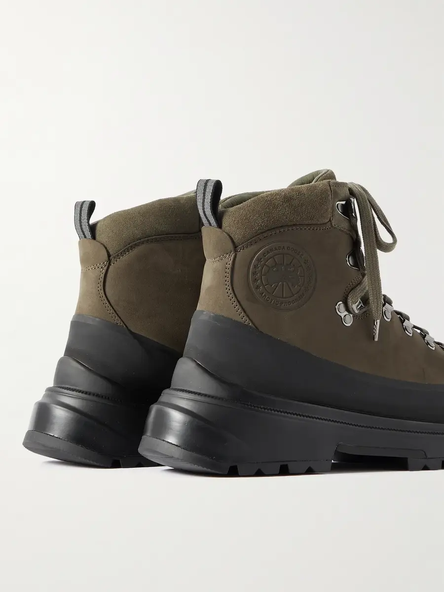 Canada Goose Journey Rubber and Nubuck-Trimmed Suede Hiking Boots - Men | Thumbnail 5