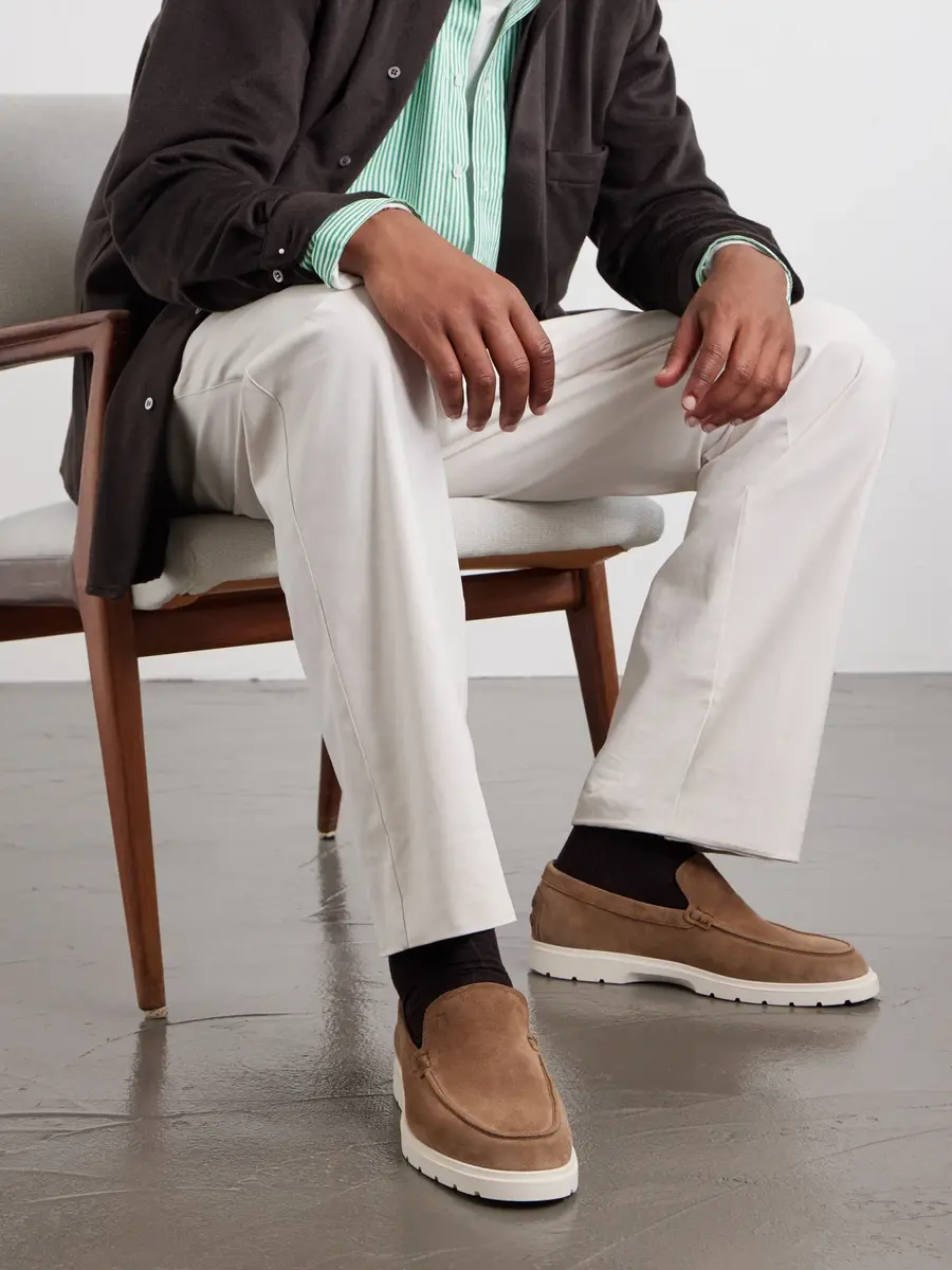 Tod's Suede Loafers - Men | Thumbnail 2