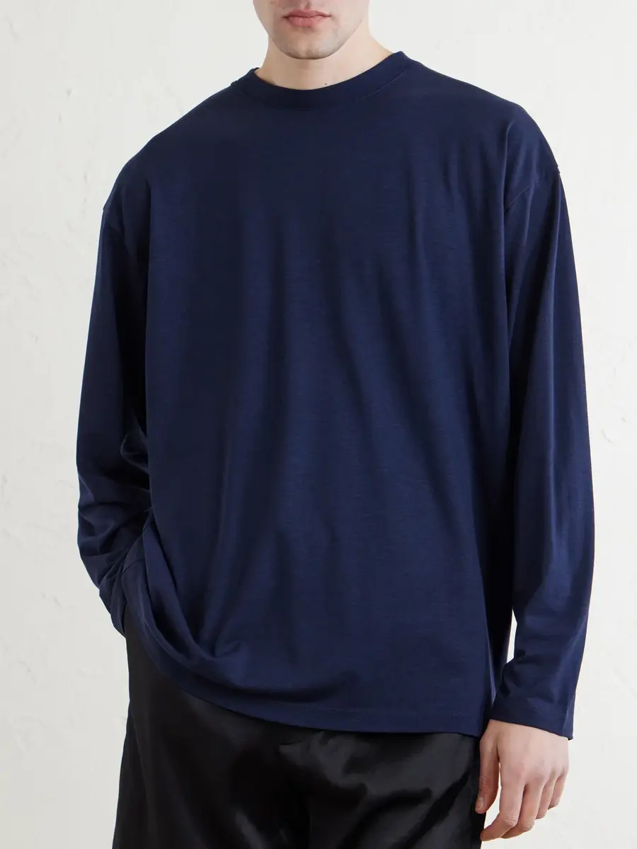 ATON Wool Long-Sleeved T-Shirt - Men | Thumbnail 3 ATON Wool Long-Sleeved T-Shirt - Men | Thumbnail 3