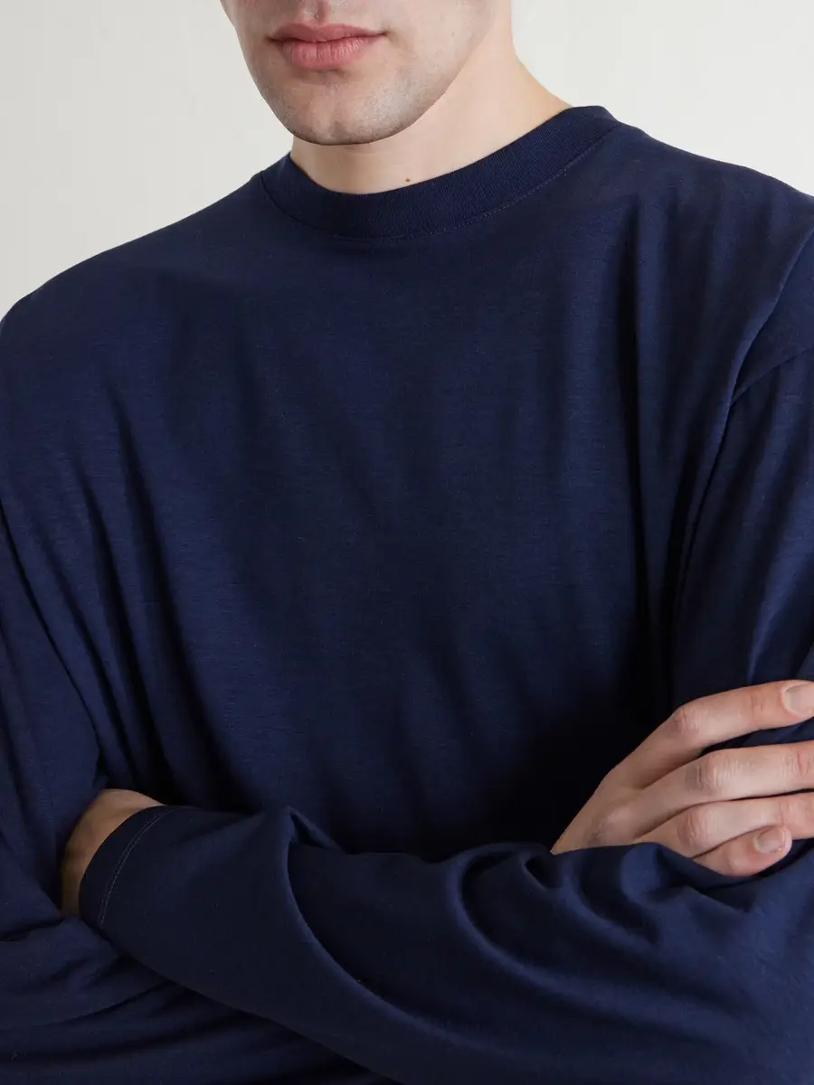 ATON Wool Long-Sleeved T-Shirt - Men | Thumbnail 5 ATON Wool Long-Sleeved T-Shirt - Men | Thumbnail 5